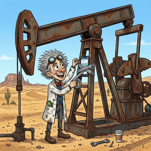 Phone on oil well v2