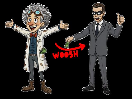 Patent thief cash